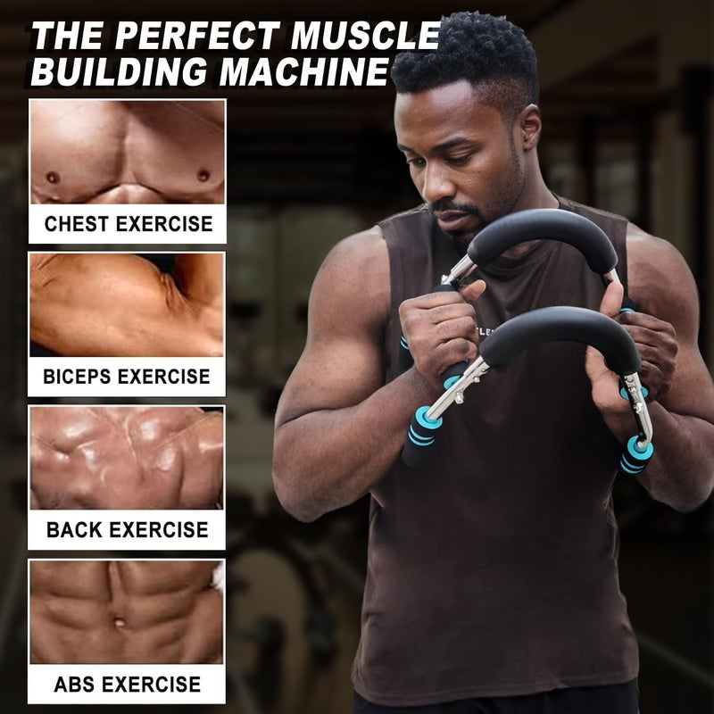 OSCILLATING SLIM Ultimate Twister Arm Trainer, Adjustable Chest Workout Equipment, Arm Trainer for Men, Chest Trainer for Men, Shoulder Muscle Training, Portable Spring Resistance Home Fitness Equipment - Image 3
